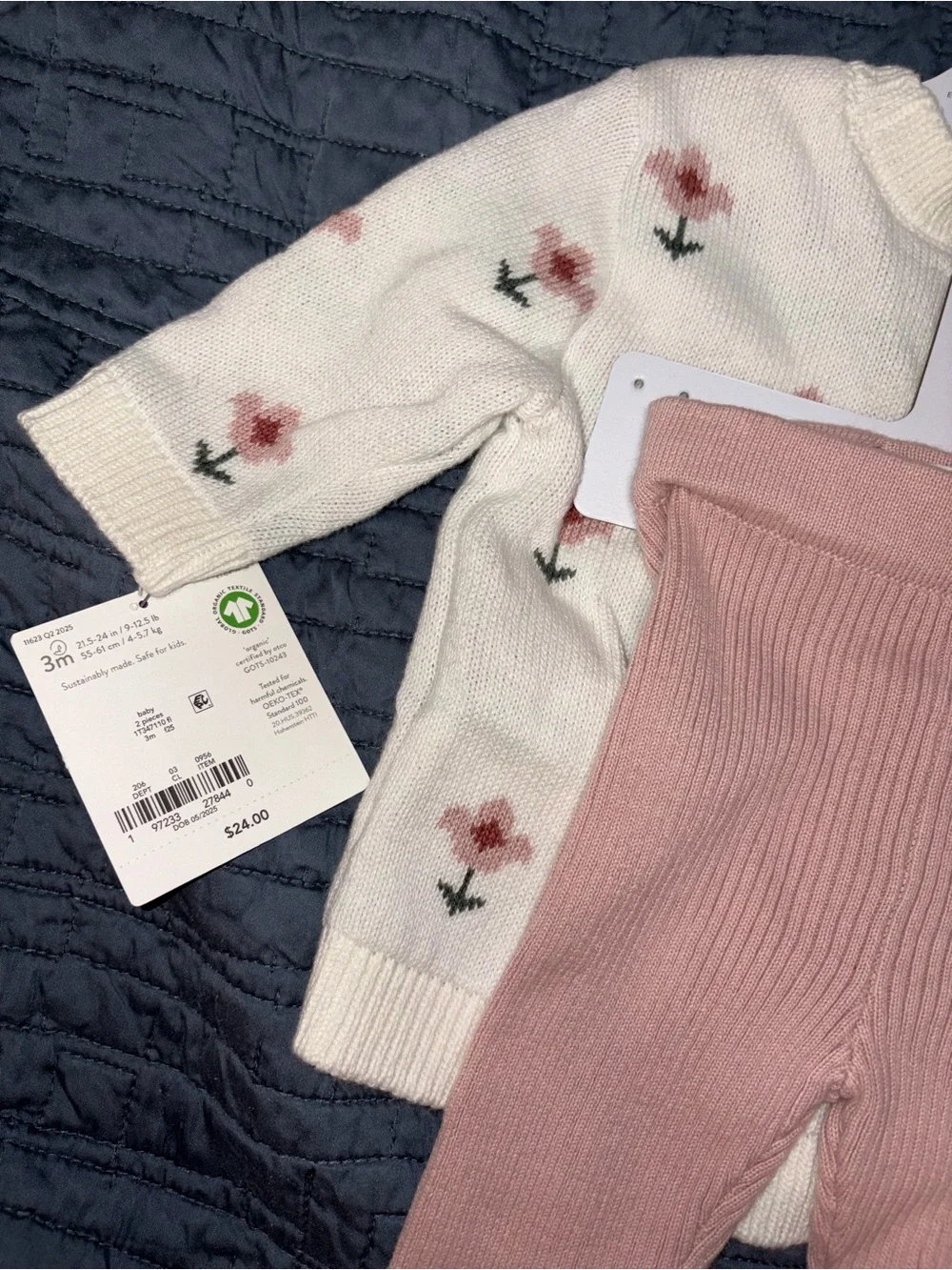 Baby Girl Sweater Outfit